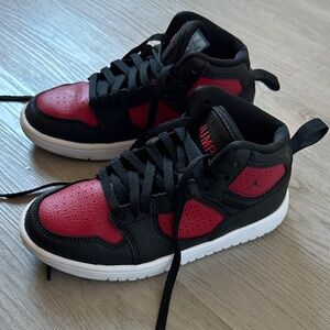 Jordan Kids' Sneakers in Black and Red